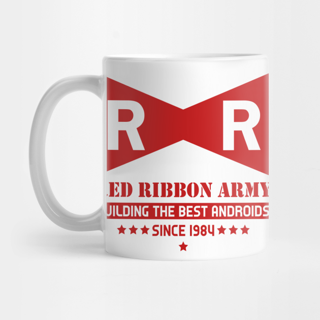 Red Ribbon Army Dragon Ball Mug TeePublic